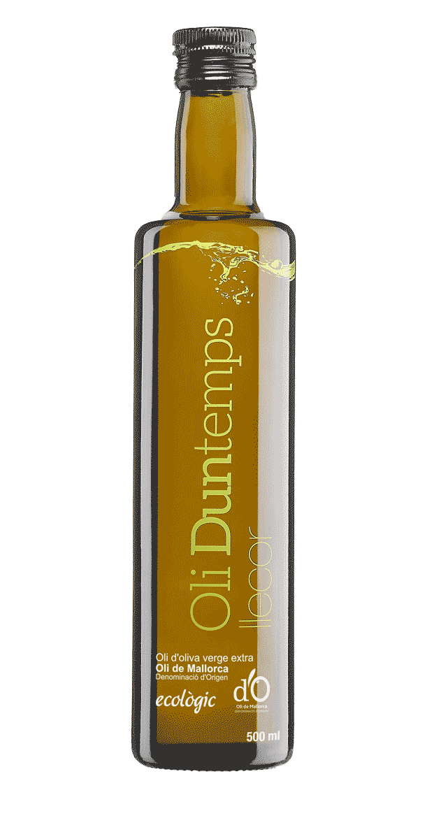 Botella d'oli llecor